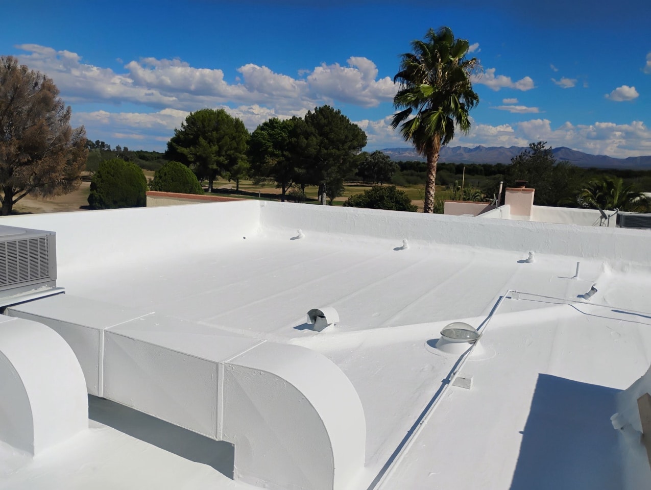 Roof Coating in Green Valley done by Desert Sky Roofing
