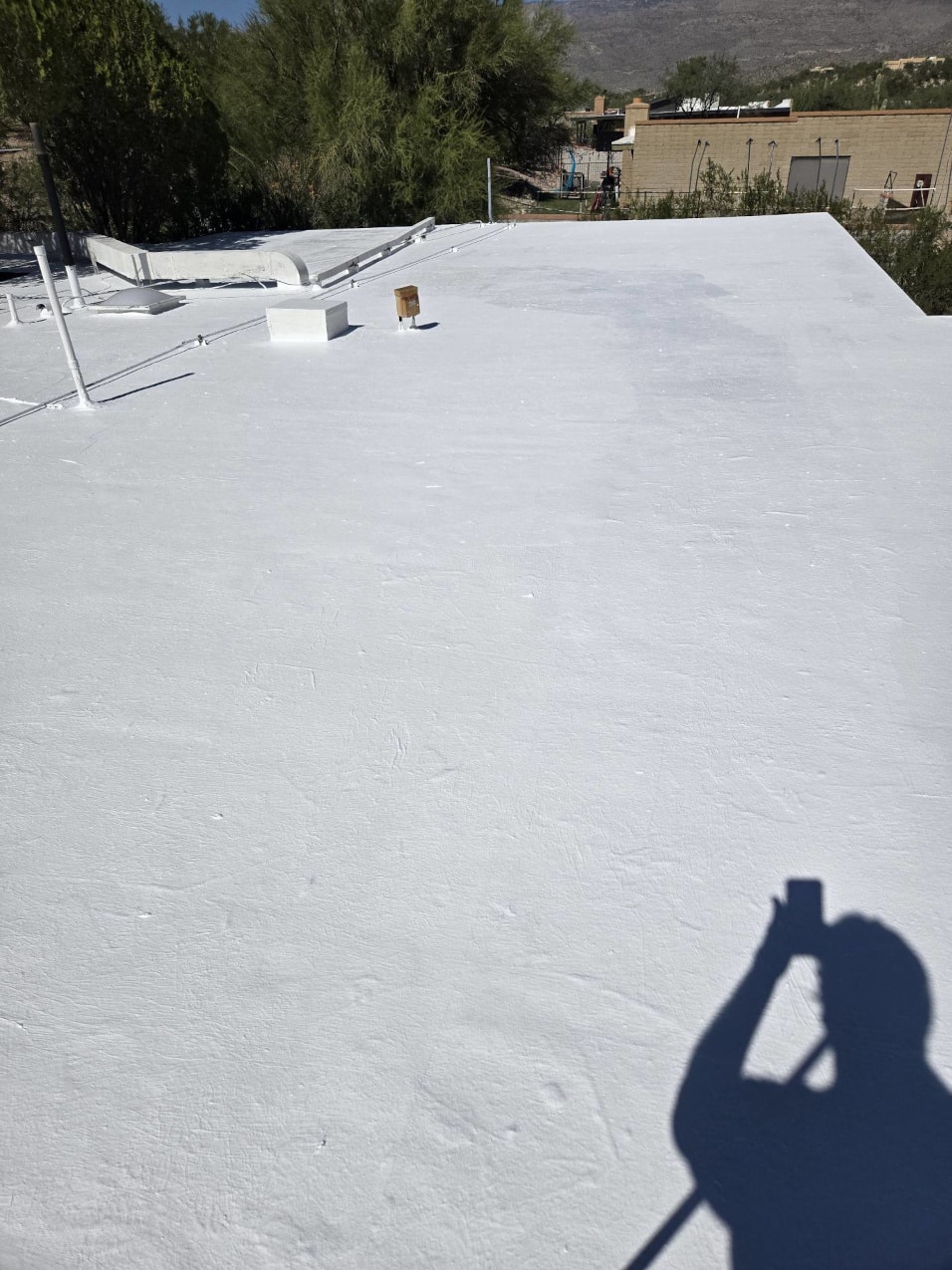Roof Coating in Tanque Verde Tucson done by Desert Sky Roofing